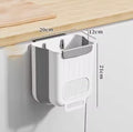 Suspended Folding Trash Cans Are Suitable For Kitchen Cabinet Doors.