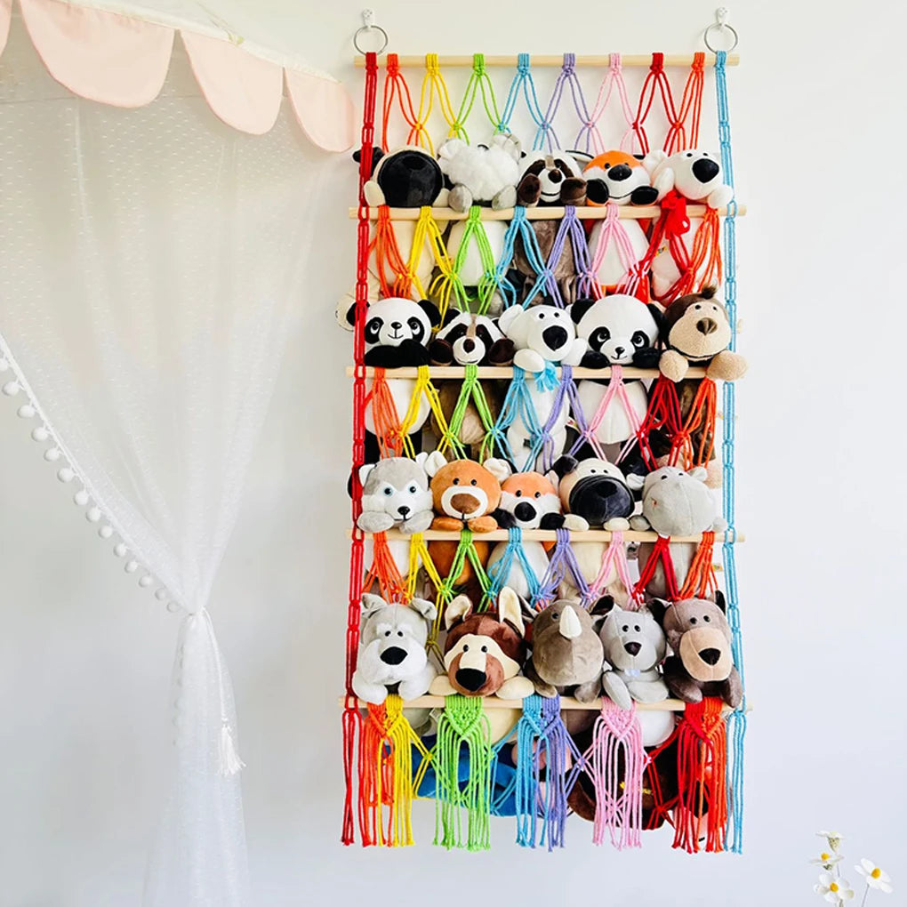 Stuffed Animal Storage Woven Net