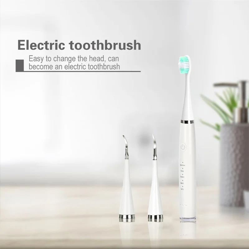 Spazzolino Elettrico e Pulitore Sonico 3-in-1: Igiene Orale Completa e Sorriso Smagliante!