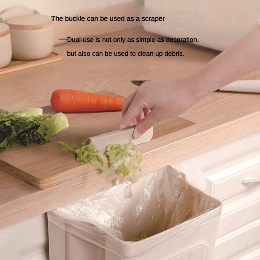 Suspended Folding Trash Cans Are Suitable For Kitchen Cabinet Doors.