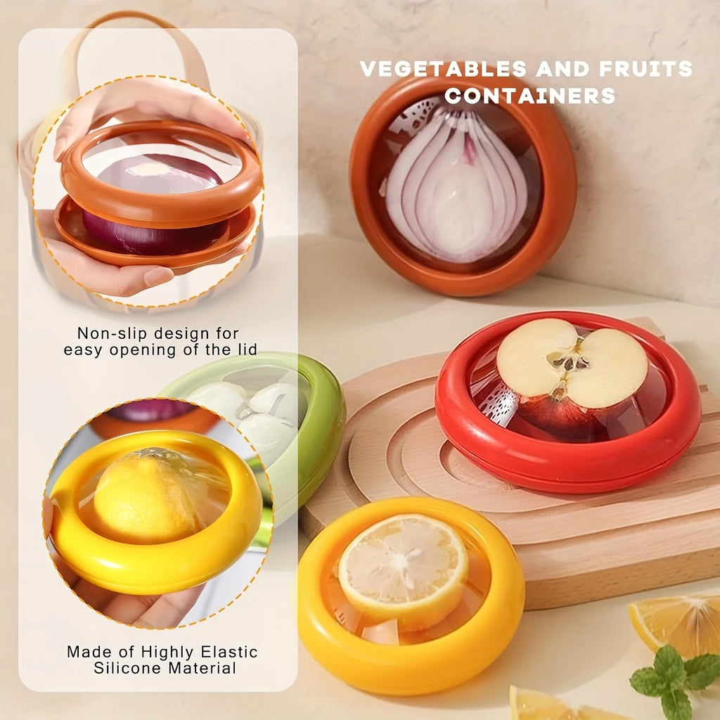 Fruit Storage Box Reusable Storage Containers For Cheese and Vegetable