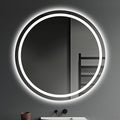 AuraLuxe™ – Specchio Smart LED HD Tondo per Bagno