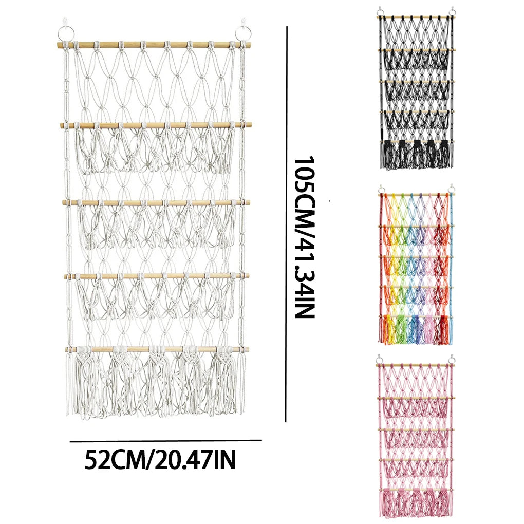 Stuffed Animal Storage Woven Net