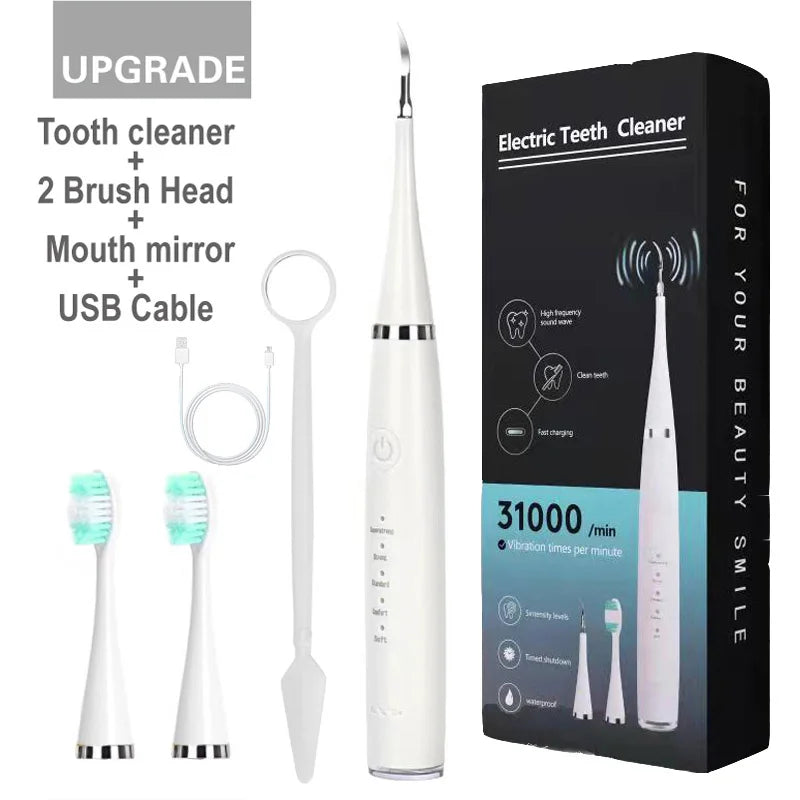 Spazzolino Elettrico e Pulitore Sonico 3-in-1: Igiene Orale Completa e Sorriso Smagliante!