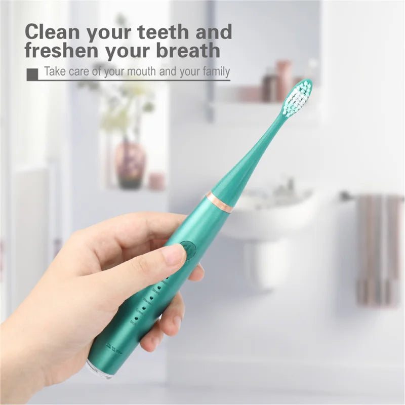 Spazzolino Elettrico e Pulitore Sonico 3-in-1: Igiene Orale Completa e Sorriso Smagliante!